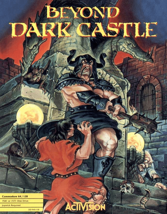 Beyond Dark Castle box art for Commodore 64